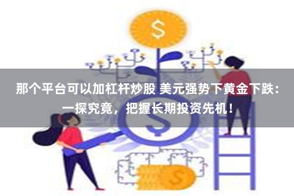 那个平台可以加杠杆炒股 美元强势下黄金下跌：一探究竟，把握长期投资先机！