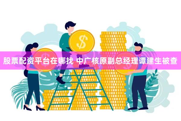 股票配资平台在哪找 中广核原副总经理谭建生被查