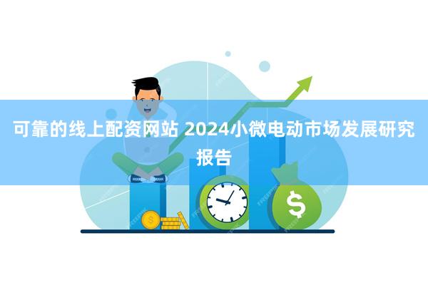 可靠的线上配资网站 2024小微电动市场发展研究报告