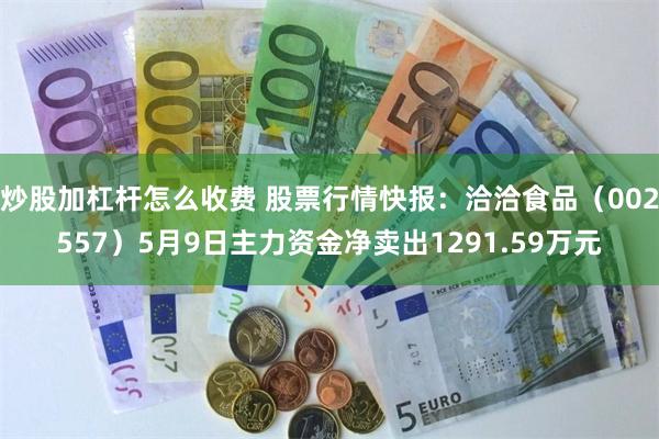 炒股加杠杆怎么收费 股票行情快报：洽洽食品（002557）5月9日主力资金净卖出1291.59万元