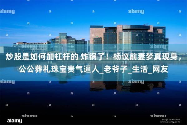 炒股是如何加杠杆的 炸锅了！杨议前妻梦真现身，公公葬礼珠宝贵气逼人_老爷子_生活_网友