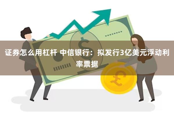 证券怎么用杠杆 中信银行：拟发行3亿美元浮动利率票据